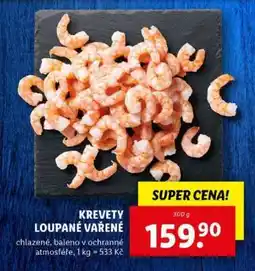 Lidl KREVETY LOUPANÉ VAŘENÉ nabídka