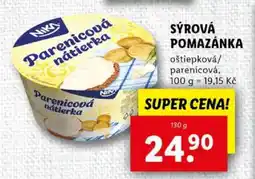 Lidl SÝROVÁ POMAZÁNKA nabídka