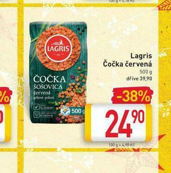 Billa Lagris čočka červená nabídka