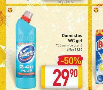 Billa Domestos wc gel nabídka