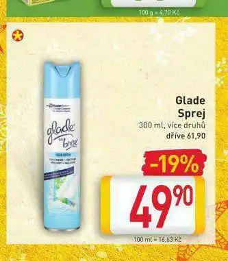 Billa Glade sprej nabídka