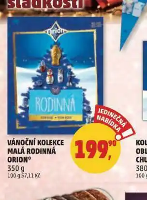 Penny Market Vánoční kolekce malá rodinná orion nabídka