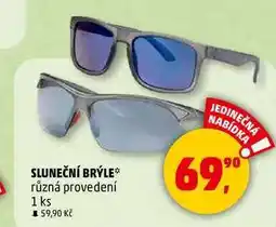 Penny Market SLUNEČNÍ BRÝLE různá provedení, 1 ks nabídka