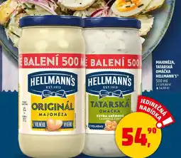 Penny Market TATARSKÁ OMÁČKA HELLMANN'S, 500 ml nabídka