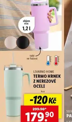 Lidl Termo hrnek z nerezové oceli nabídka