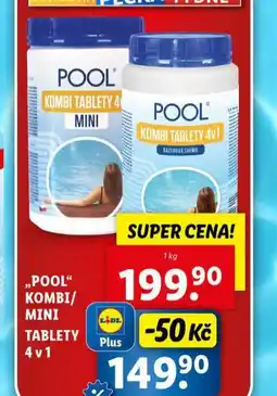 Lidl Pool combi / mini tablety nabídka