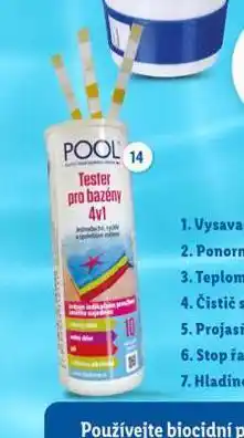 Lidl Bazénový tester 4v1 nabídka