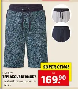 Lidl Teplákové bermudy nabídka