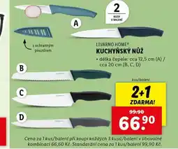 Lidl Kuchyňský nůž nabídka
