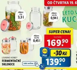 Lidl Fermentační sklenice nabídka