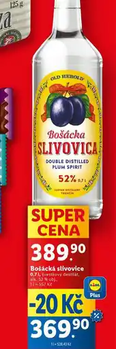 Lidl Bošácká slivovice nabídka