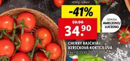 Lidl Cherry rajčata koktejlová nabídka