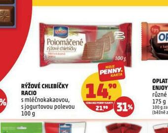 Penny Market Rýžové chlebíčky racio nabídka
