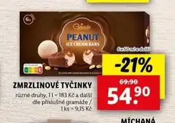 Lidl Zmrzlinové tyčinky nabídka
