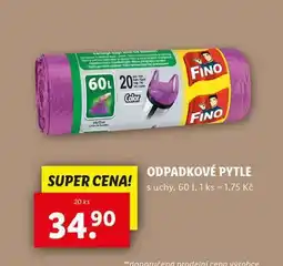 Lidl Odpadkové pytle nabídka