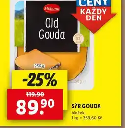 Lidl Sýr gouda nabídka