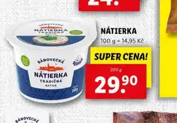 Lidl Nátierka nabídka