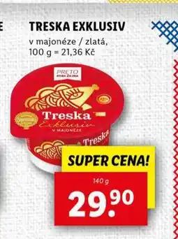 Lidl Treska exkluziv nabídka