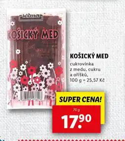 Lidl Košický med nabídka