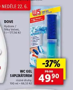 Lidl Wc gel s aplikátorem nabídka