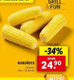 Lidl Kukuřice nabídka