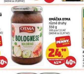 Penny Market Omáčka otma nabídka