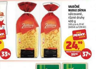 Penny Market Vaječné nudle zátka nabídka