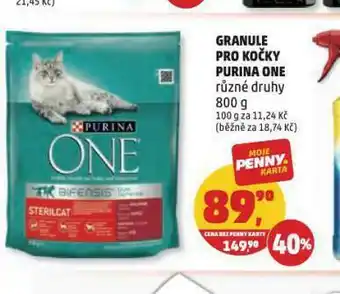 Penny Market Purina one pro kočky nabídka