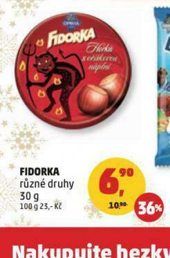 Penny Market Fidorka nabídka