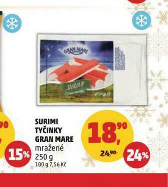 Penny Market Surimi tyčinky gran mare nabídka