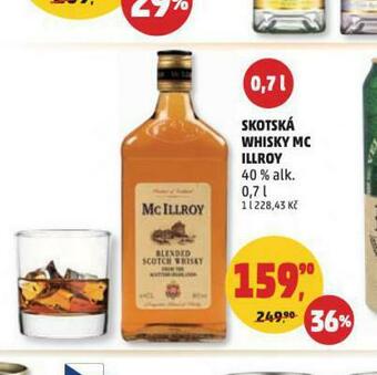 Penny Market Skotská whisky mc illroy nabídka