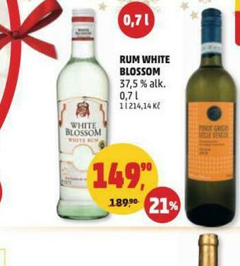 Penny Market Rum white blossom nabídka