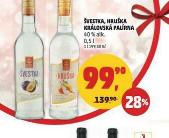 Penny Market Švetska, hruška královská palírna nabídka