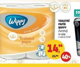 Penny Market Wippy toaletní papír nabídka