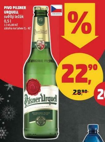 Penny Market Pivo pilsner urquell nabídka