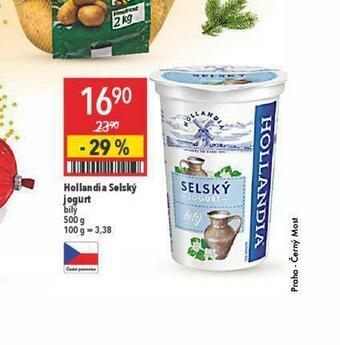 Globus Hollandia selský jogurt nabídka