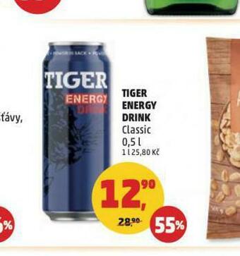 Penny Market Tiger energy drink nabídka