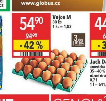 Globus Vejce m 30 ks nabídka