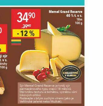 Globus Memel grand reserve 40% nabídka