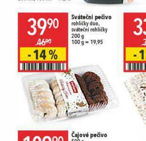 Globus Sváteční pečivo nabídka