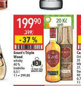 Globus Grant´s triple wood nabídka