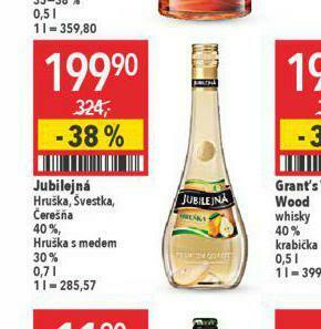 Jubilejná hruška, švestka, čerešňa