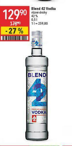 Globus Blend 42 vodka nabídka