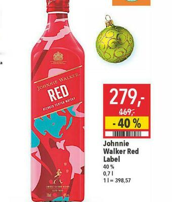 Johnie walker red label