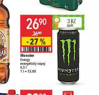 Globus Monster energy nabídka