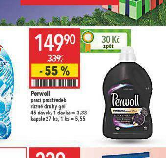 Globus Perwoll speciální gel na praní nabídka