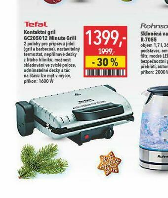 Globus Kontaktní gril tefal nabídka