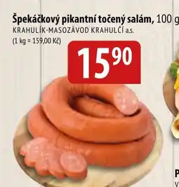 Bala Špekáčkový pikantní točený salám nabídka