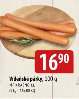Bala Vídeňské párky nabídka