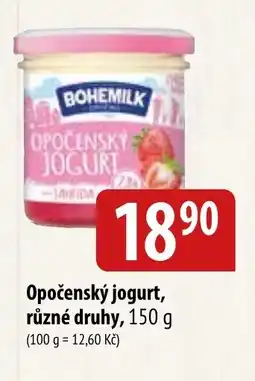 Bala Opočenský jogurt, různé druhy nabídka